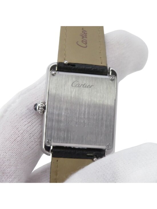 Cartier Tank Solo SM Watch Silver Dial Quartz main image 7